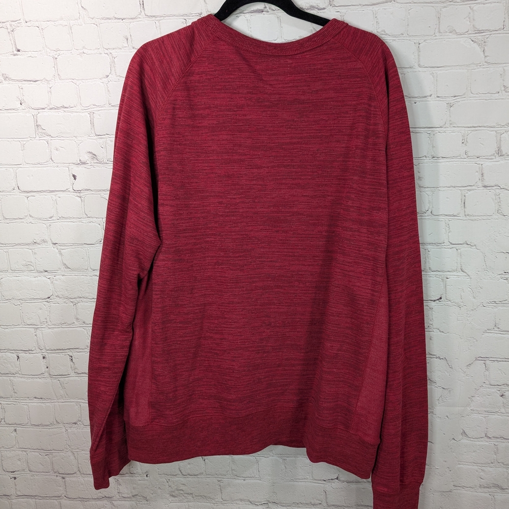 Champion Red Crewneck Sweater Classic Style - Picture 4 of 8